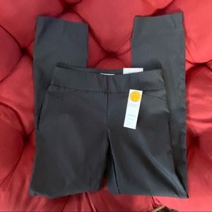 NWT Charter Club Cambridge slim plaid petite smoothing tummy slimming pants